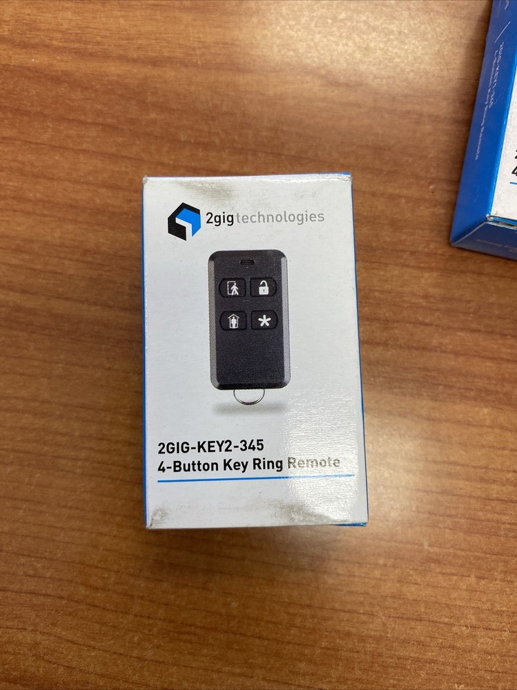 2GIG TECHNOLOGIES 4 BUTTON KEY RING REMOTE 2GIG-KEY1-345