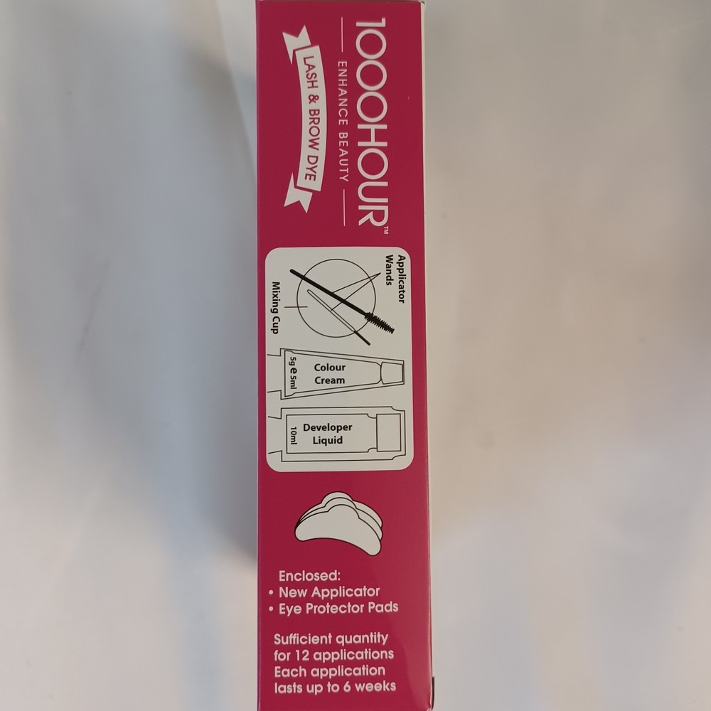 1000 Hour Eyelash & Brow Dye Kit Black
