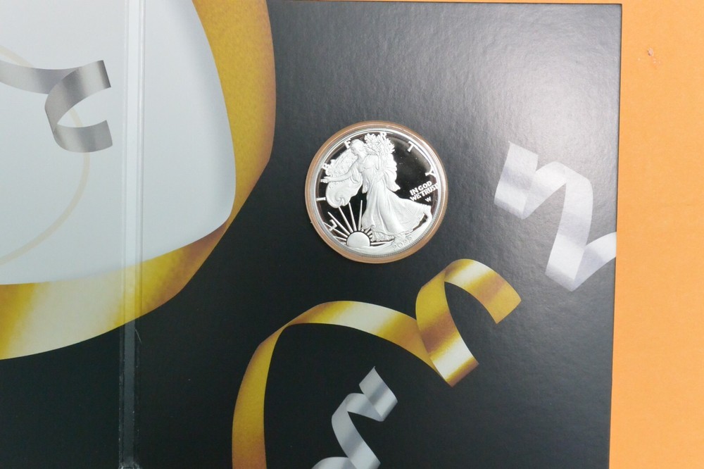 2022 W PROOF SILVER EAGLE CONGRATULATION SET 22RF