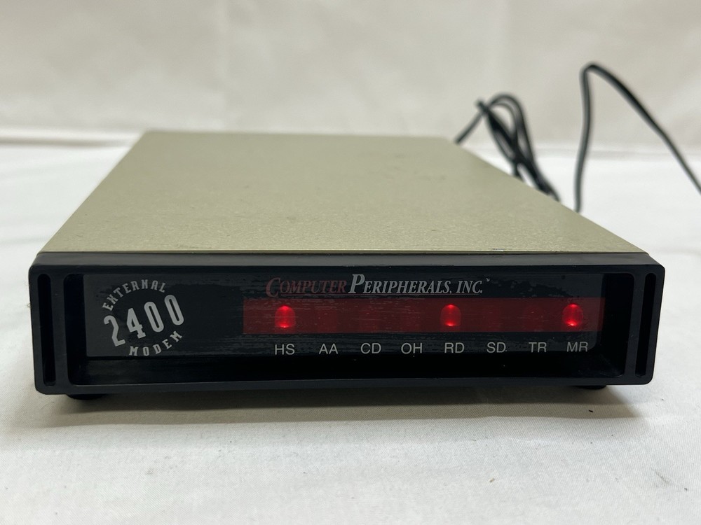 external 2400 baud modem External Modem