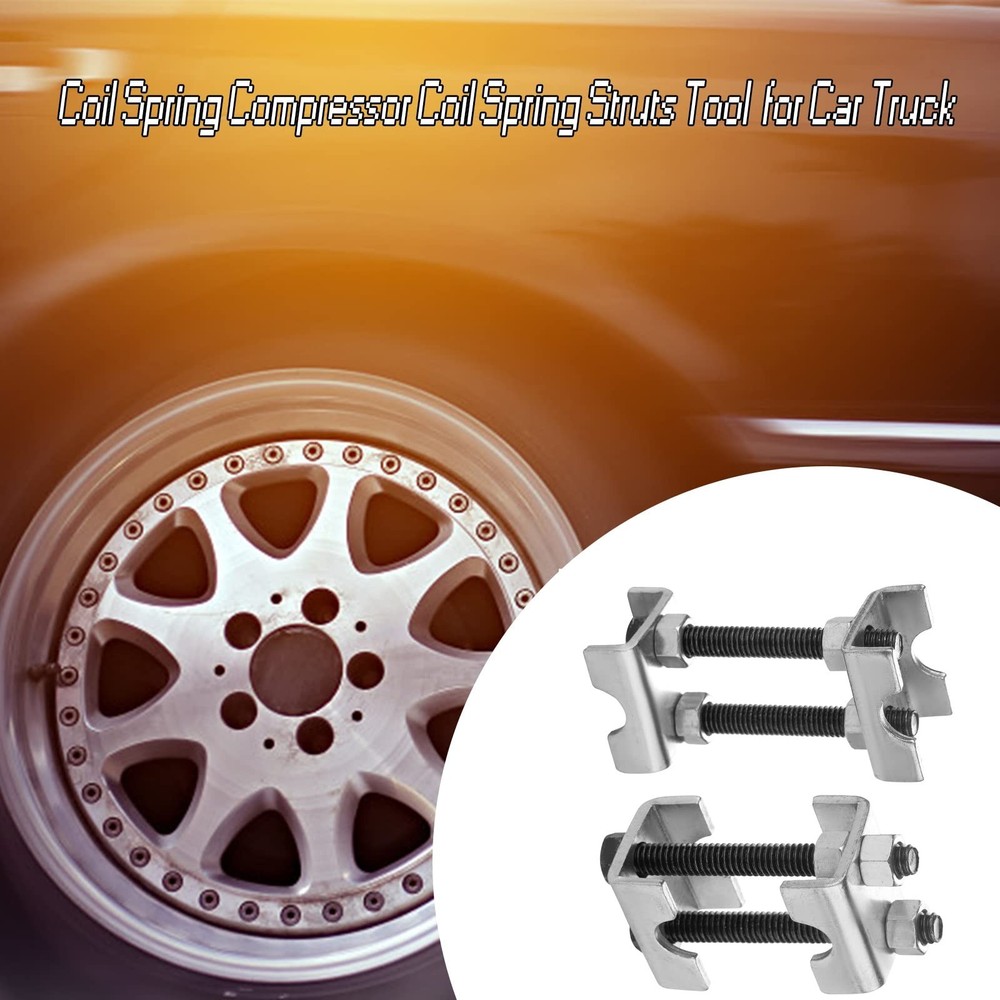 2-Way Adjustable Spring Spacer, Spreads or Compresses Coil Springs, 2 Pack Mi...