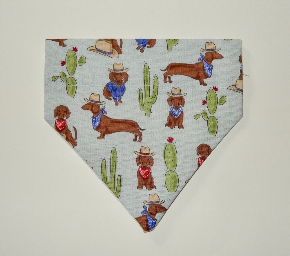 DACHSHUND SCARVES/BANDANAS--SMALL