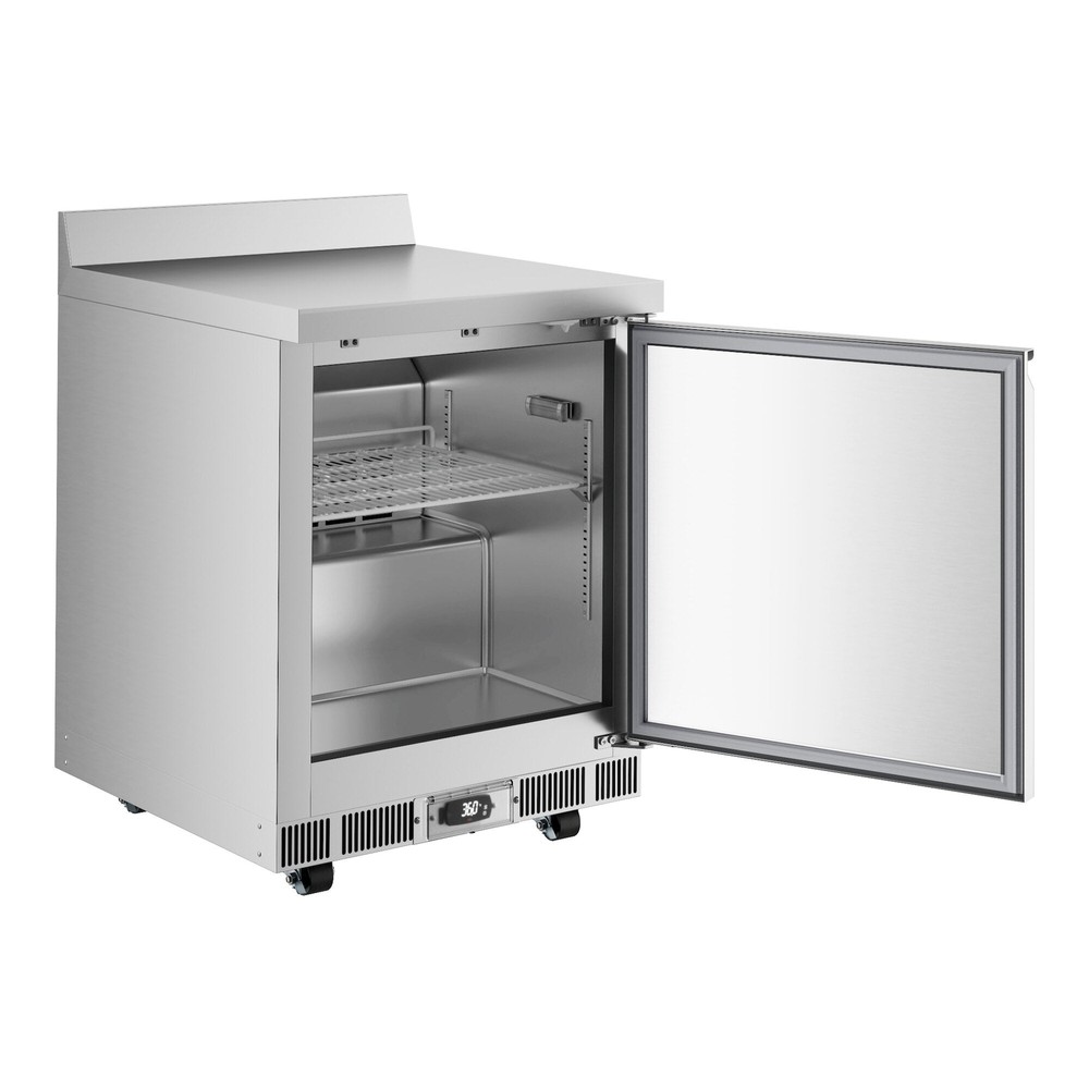 27" VersaHub WiFi-Enabled Front Breathing Worktop Refrigerator with 3 1/2" Backs