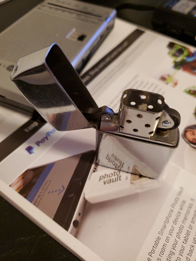 Zippo Vintage Lighter Sparks Ol Reliable