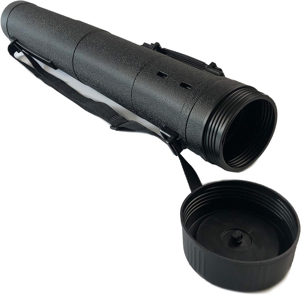 2‑Pack Extendable Poster Tubes 30¼” - 49¼" with Shoulder Strap - NEW