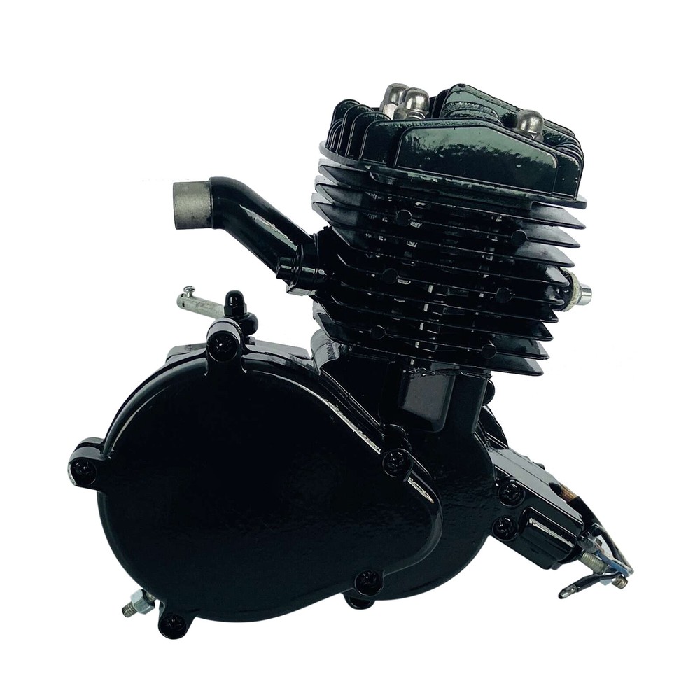 2 Stroke 80CC Bicycle Engine Kit, Gas Motor Engine Kit with CDI Ignition System,