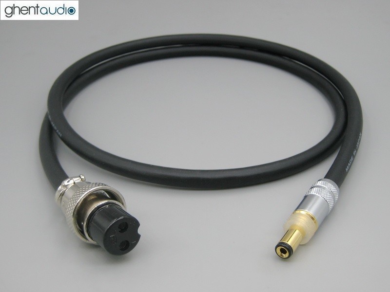 DC22 --- Oyaide DC plug to Aviation GX16-2 Plug Canare 4S6 DC Interconnect Cable