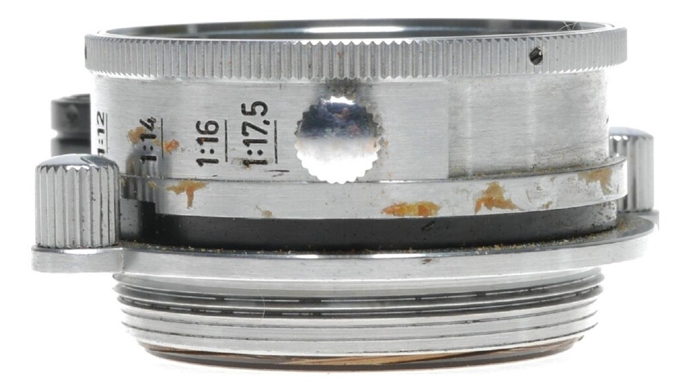 Close focus attachment for Hektor Summar Leica leitz lens