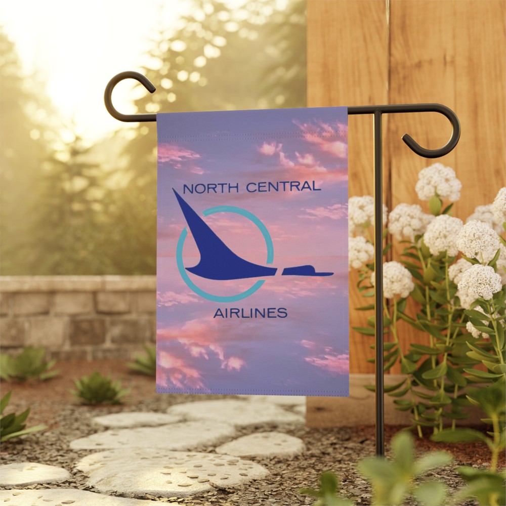 North Central Airlines Garden Banner