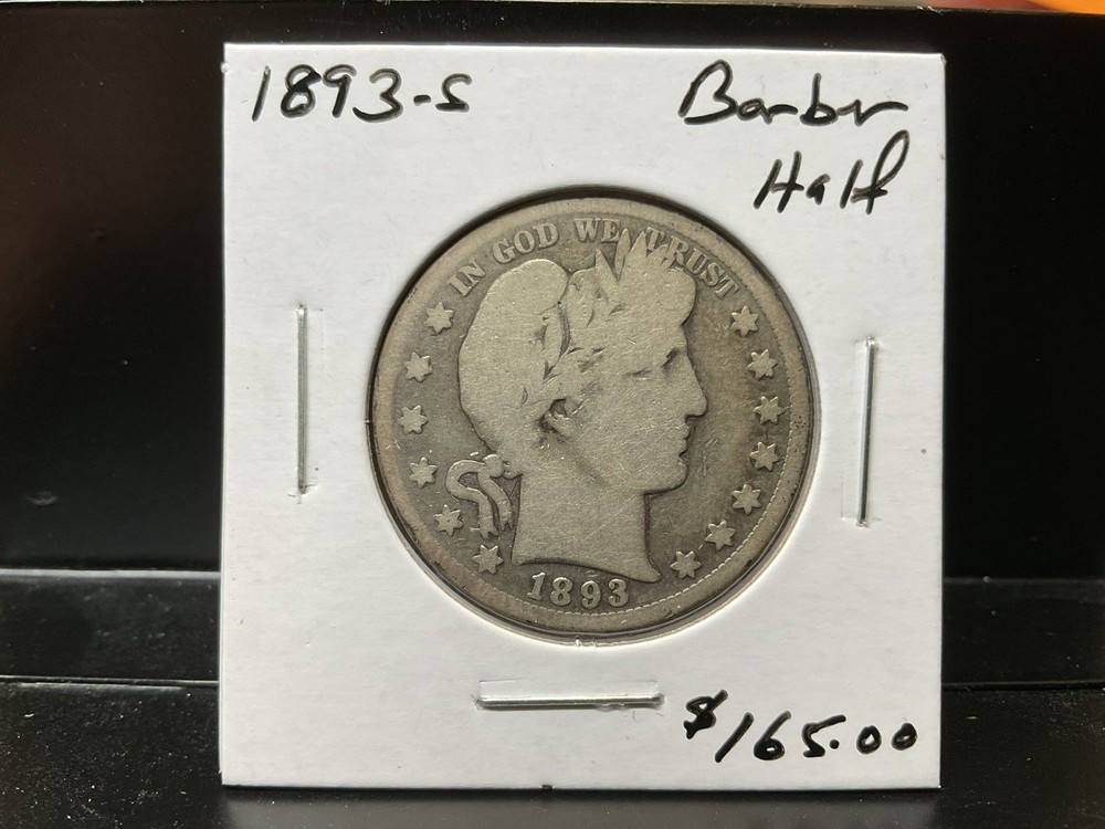 1893-S Barber Half