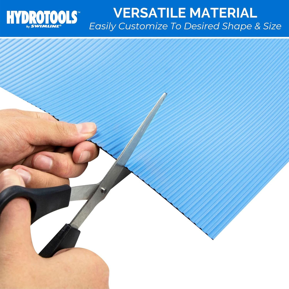 HYDROTOOLS Protective Pool Ladder Mat for above Ground Pools – Safety & Stabilit
