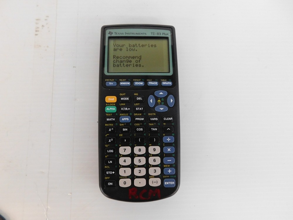 *MM* TEXAS INSTRUMENTS TI-83 PLUS SCIENTIFIC CALCULATOR (SSP14)
