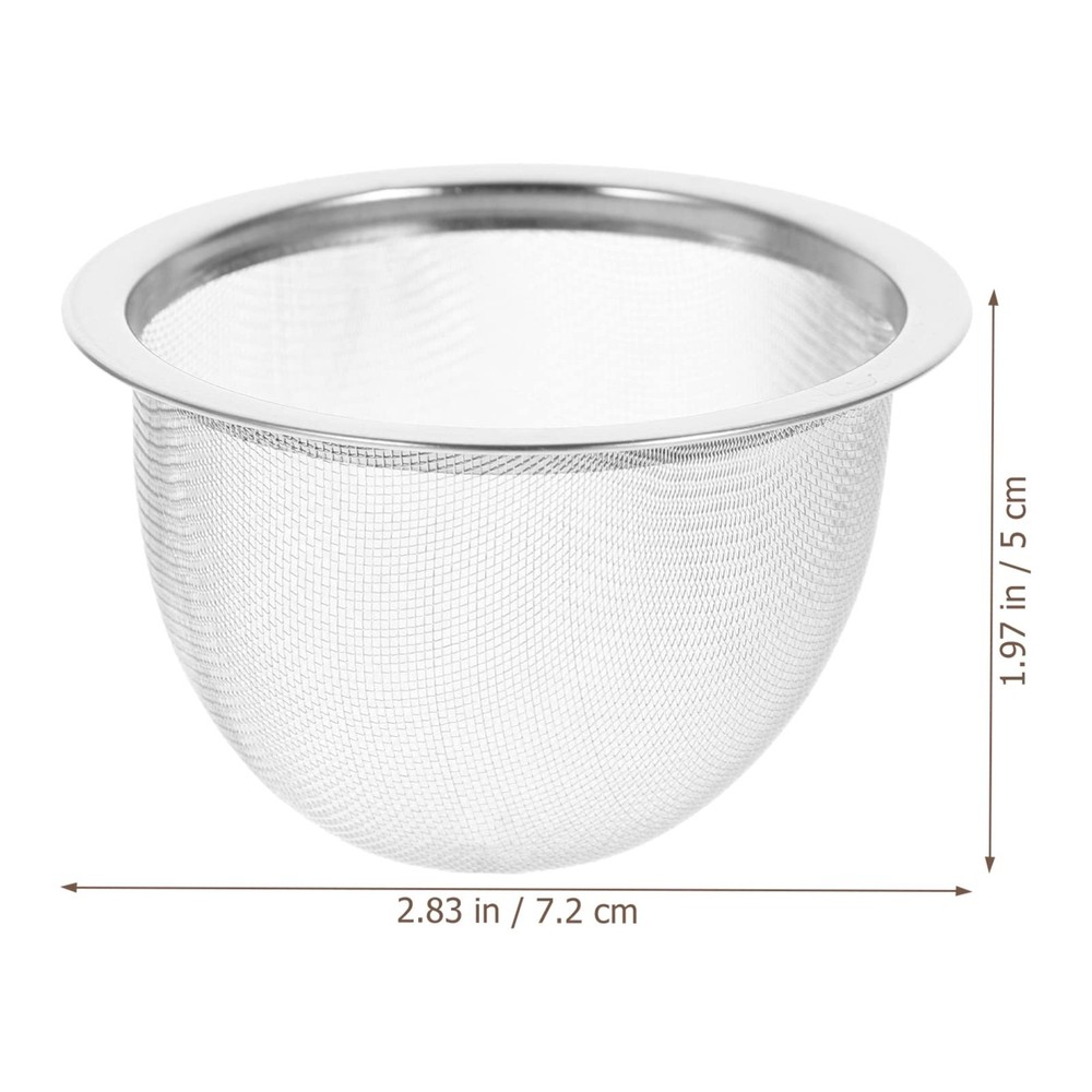 8 Pcs Tea Pot Strainer Teapot Mesh Strainer Insert Stainless Steel Tea Filter...