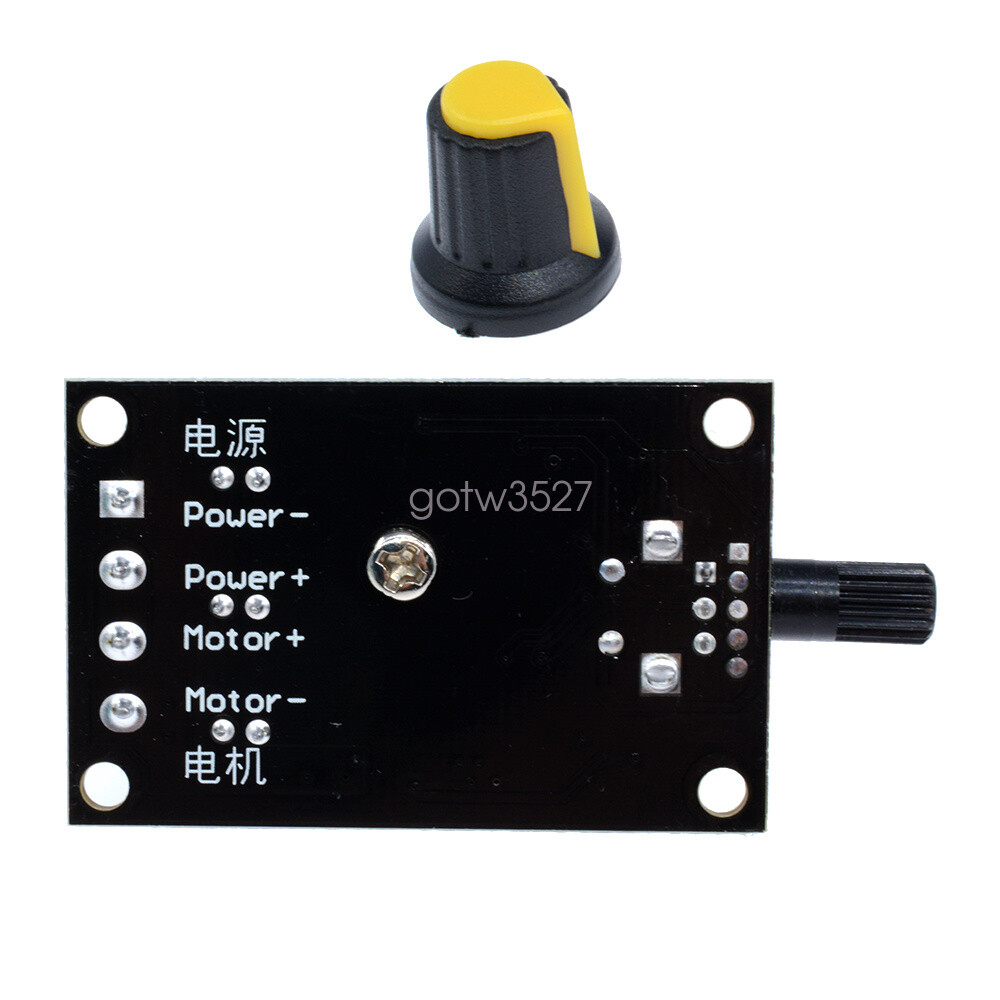 10 Pieces PWM DC 3A 6V 12V 24V 28V Motor Speed Control Switch Controller