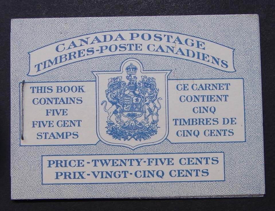 Bk48a - Wildlife Issue - Beaver (pane 336a) - 1954