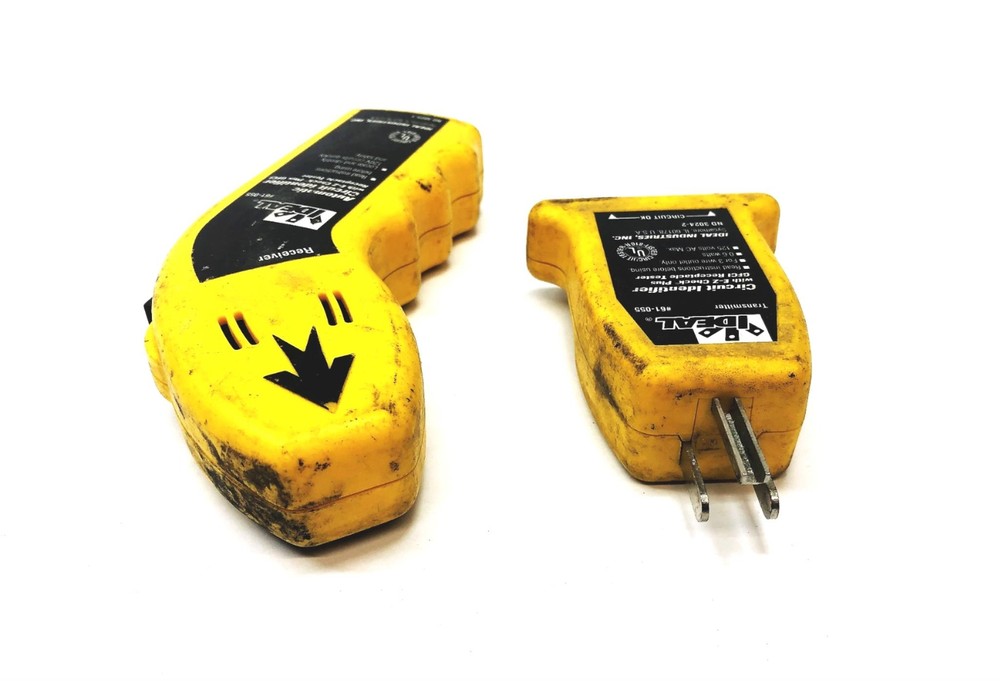 Ideal 2 Piece Automatic Circuit Identifier Set 61-055 USED