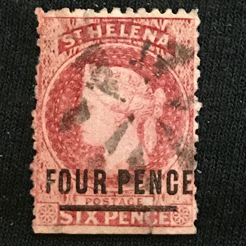 St. Helena SC #21 Used 1868