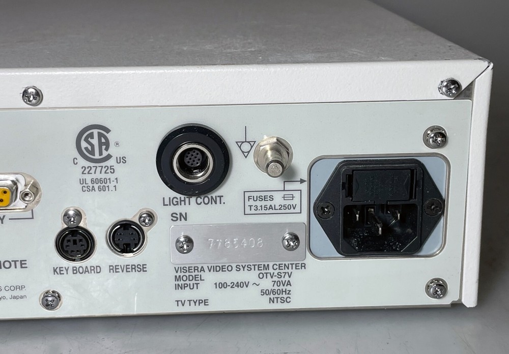 Olympus Visera OTV-S7 Endoscope Endoscopy Digital Processor