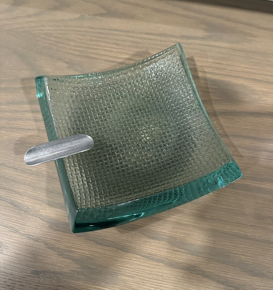 Schlanser glass ashtray