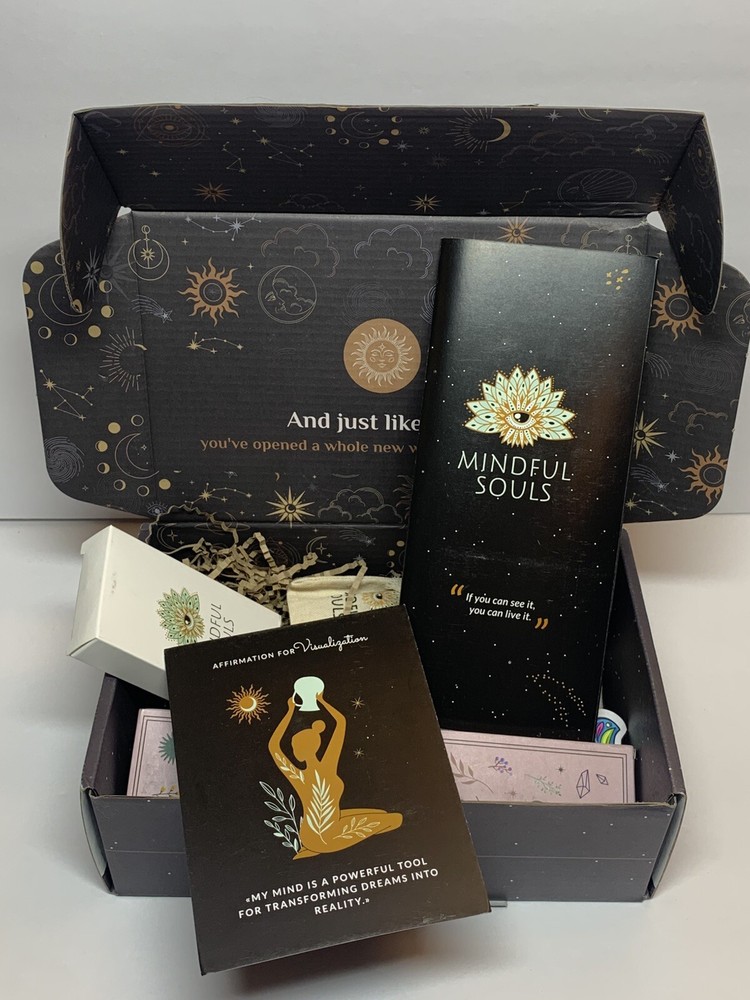 Mindful Souls Subscription Box (Part 5: VISUALIZATION) New in Box, READ