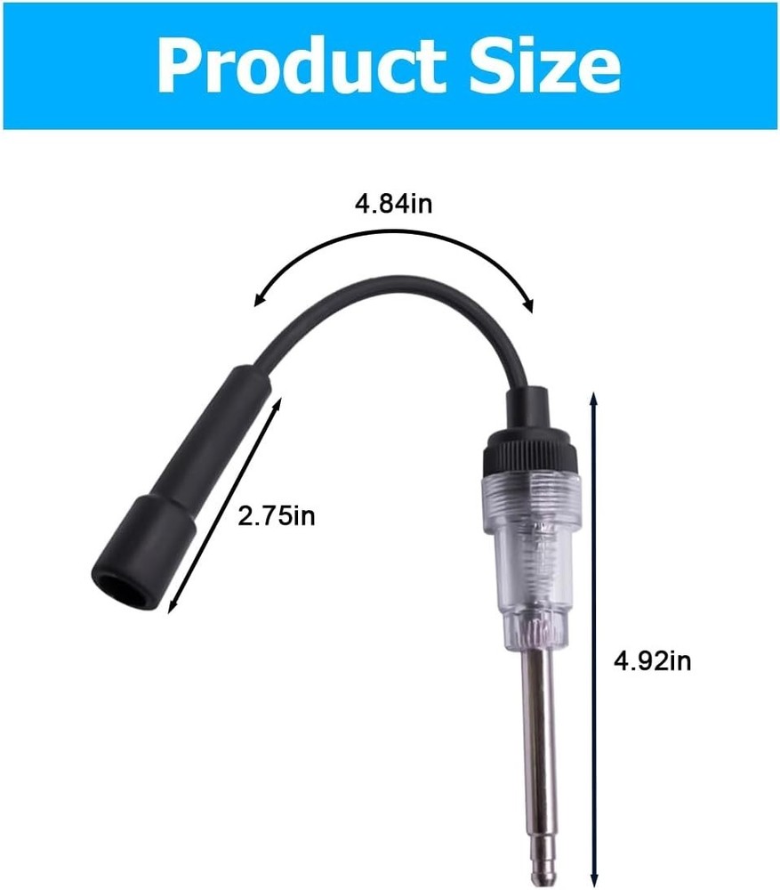 Inline Spark Plug Tester, Automotive Engine Color: 2 PCS
