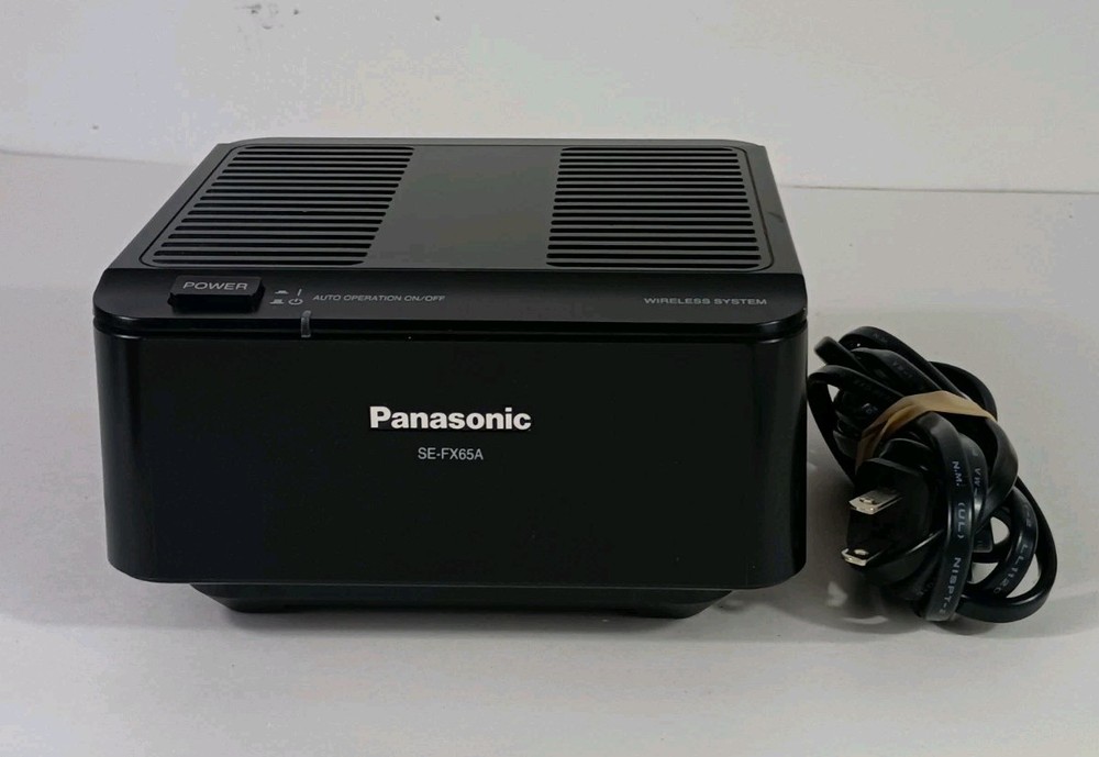 Panasonic SE-FX65A Wireless Speaker System Receiver & Power Cord Tested & Works