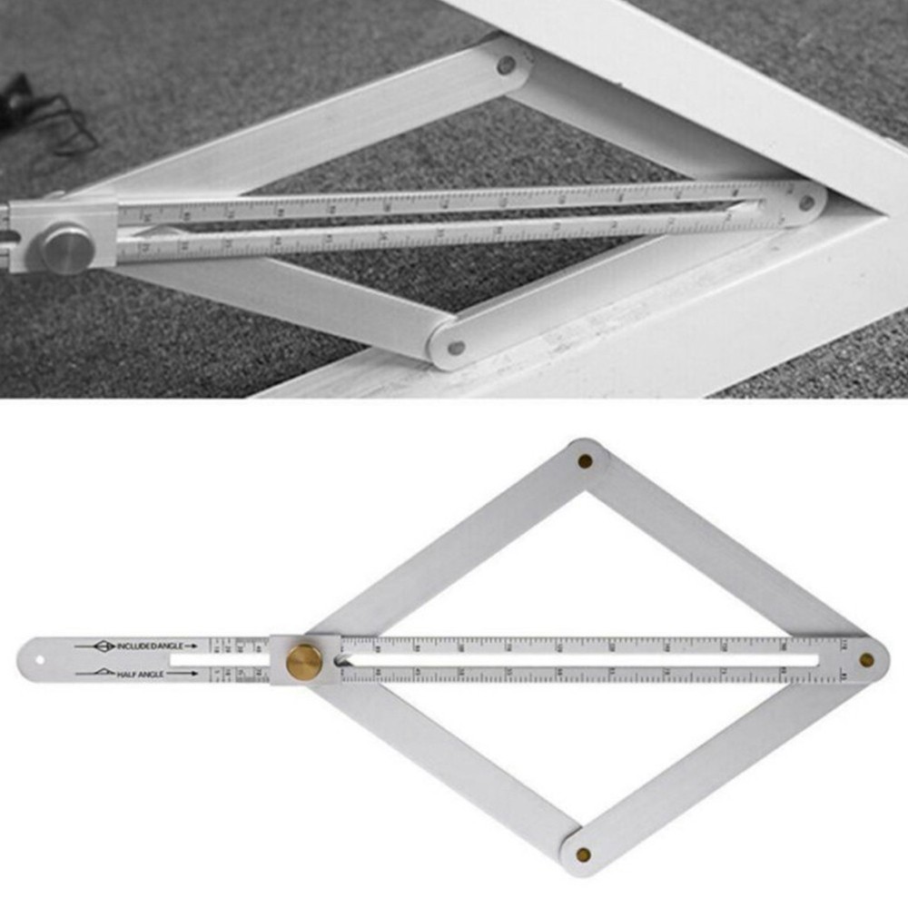 Square Protractor Protractor Ceiling Corner Angle Finder Foldable Gauge