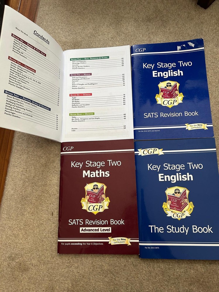 cgp key stage 2 revision books