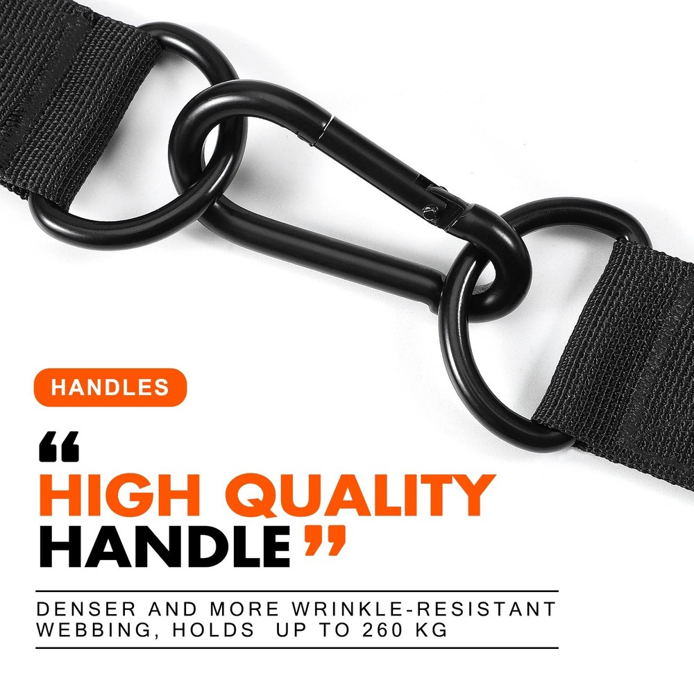 HPYGN Exercise Handles, Gym Handles for Cable Machine, Black