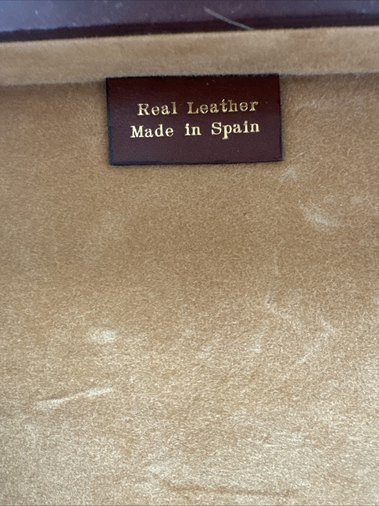 Spanish Leather Box