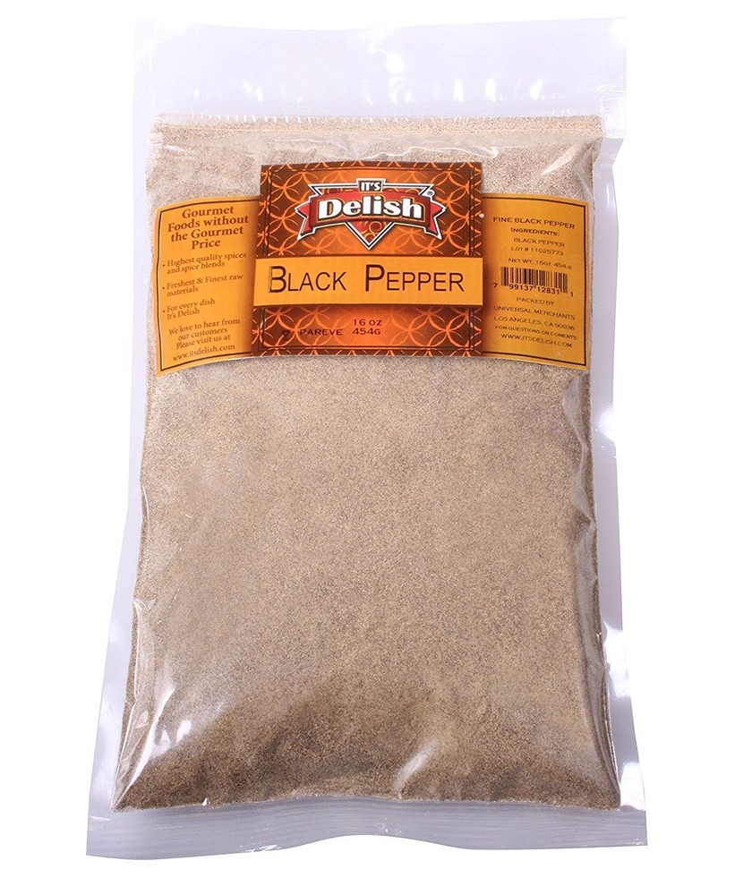 Black Pepper by Its Delish (Fine ground, 2 lbs)
