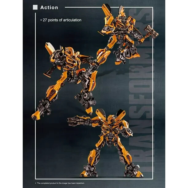 Transformers Bumblebee Camaro Figure Model Kit Pre Painted Model Kit
