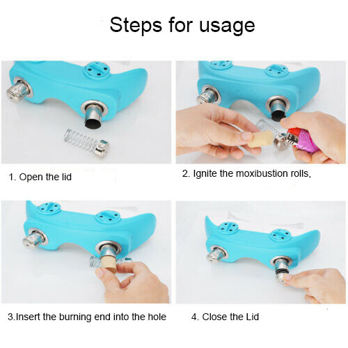 Adjustable temperature control moxibustion tool Eye moxibustion 眼部艾灸仪可调节温度眼罩
