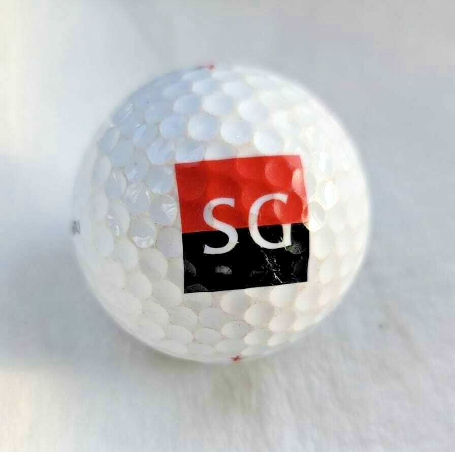 SG Cowen Logo Golf Ball (Titleist Wound) ~ AAA