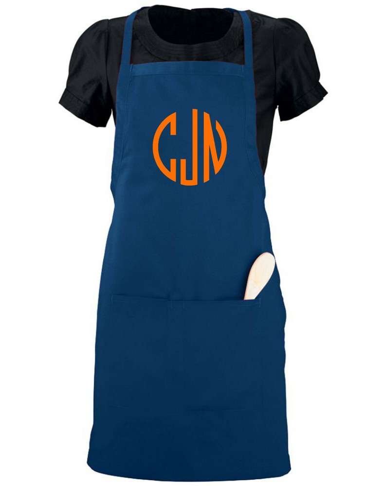 Custom Monogrammed Apron w/ YOUR INITIALS Server Size (22" x 30") monogram gift