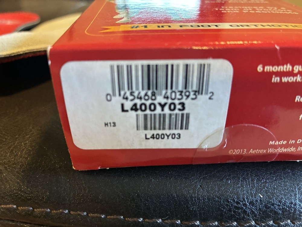 Aetrex Lynco Orthotics L400 Boy 3 L400Y03