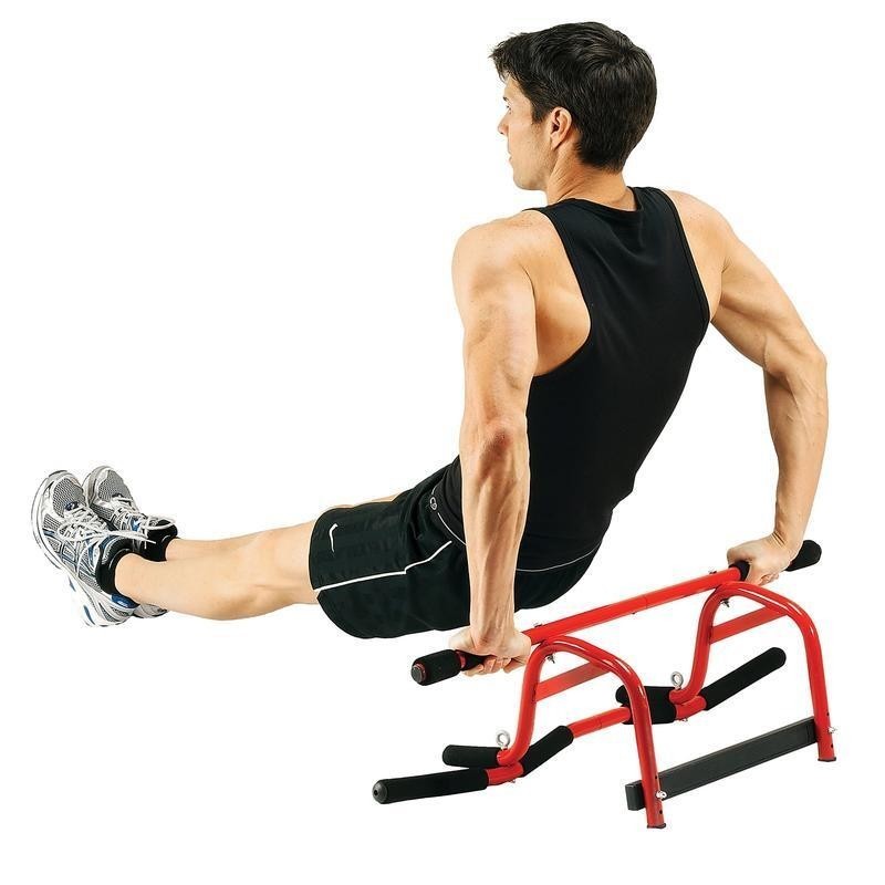Elevated Chin Up Station Multi Use Pull Up Bar Strength Training Equipment New