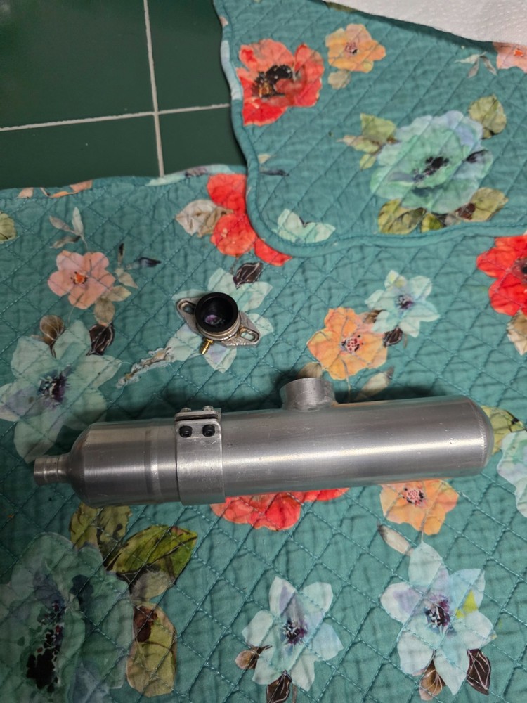 Hatori muffler, OS 61 Engine RC Nitro Helicopter