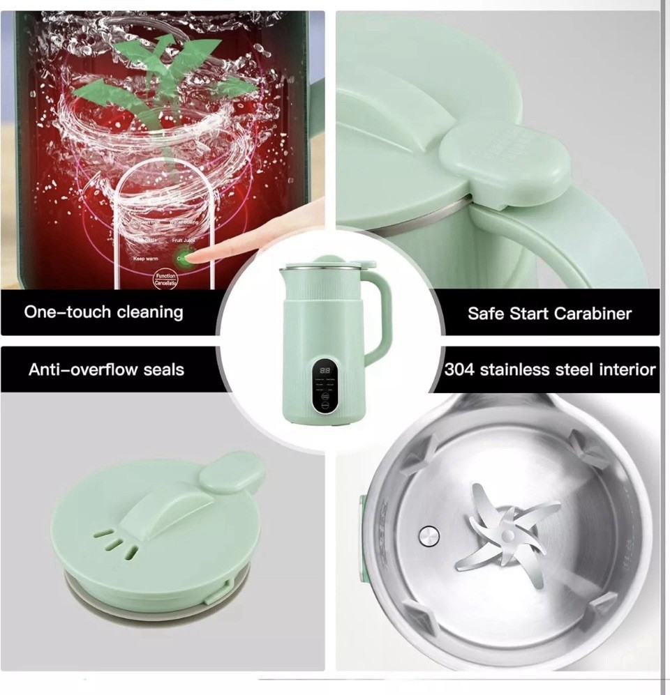 800ml Soy Milk Maker Multifunctional Wall Breaking Machine Automatic Maker