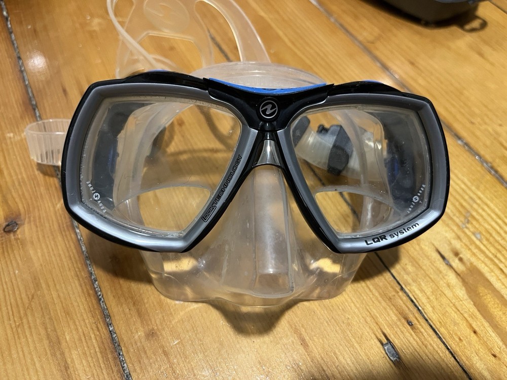 Prescription Dive Mask. Aqualung Look Technology. +3 Both Eyes