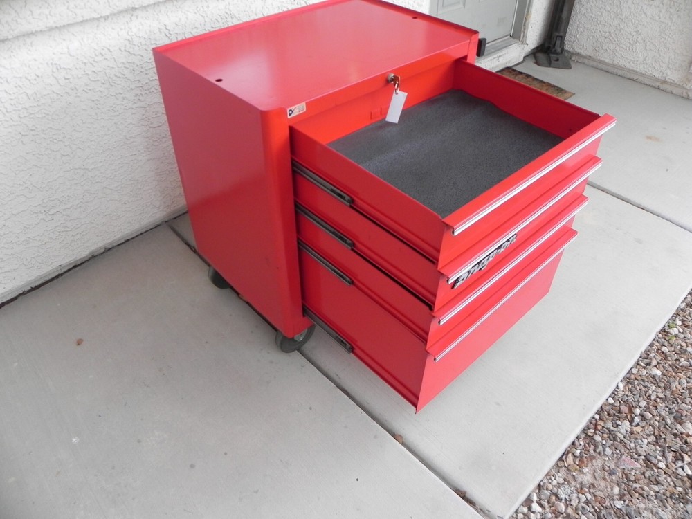 Snap-On KRA545B 4 Drawer Roll Cab Red Made In Canada