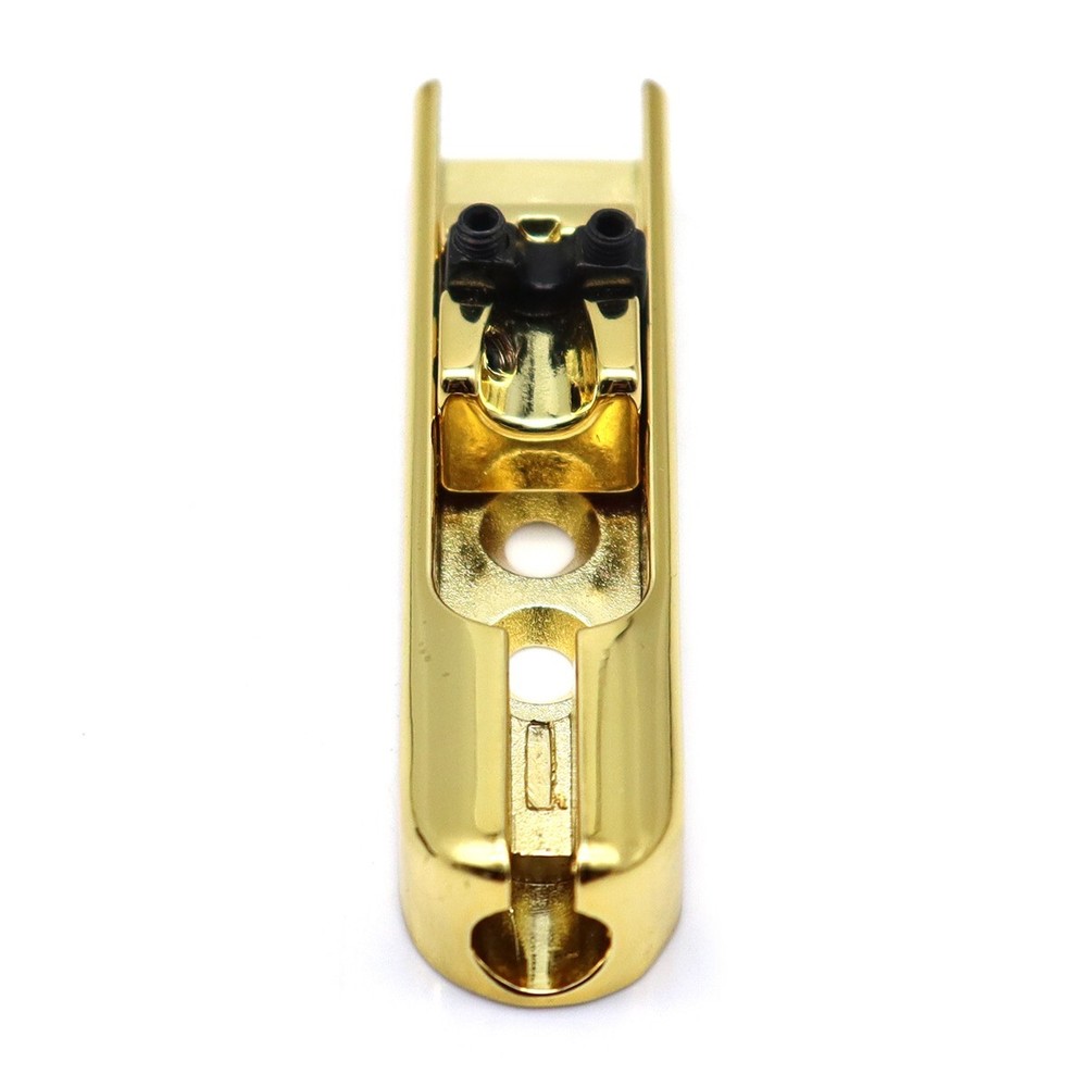 5 Strings Bass Bridge Individual Bridge Tailpiece Single String Saddle Gold