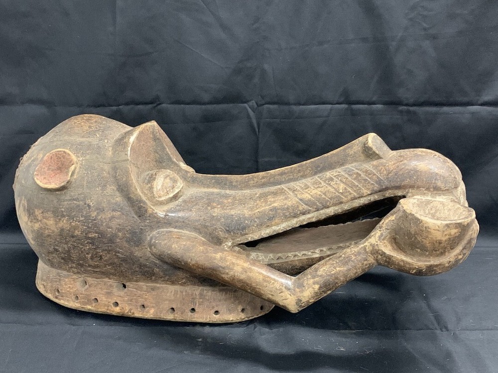 AFRICAN ART EXTRA LARGE SENUFO MASK