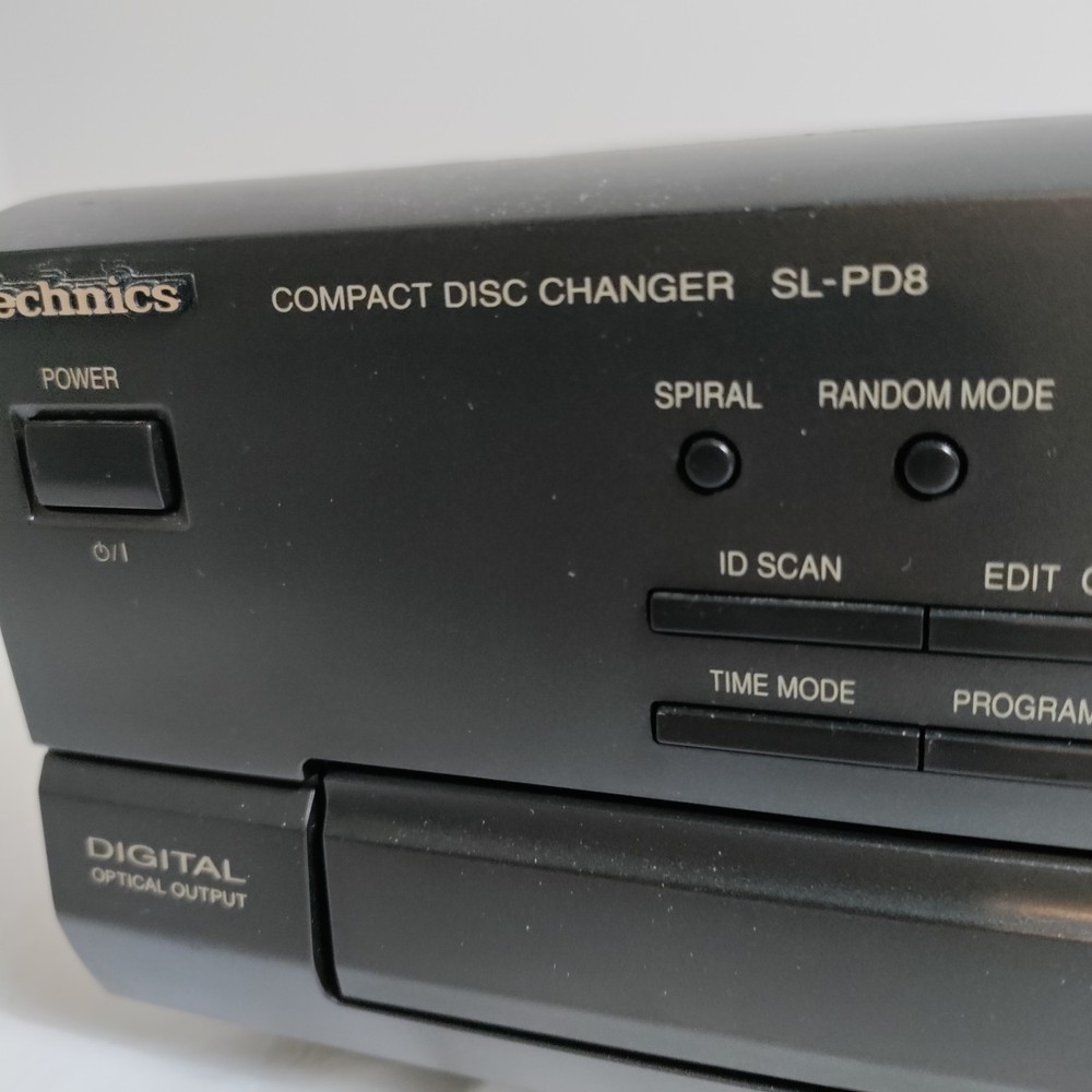 Technics SL-PD8 5 Disc Cd Player No Remote in Perfect Operating Condition