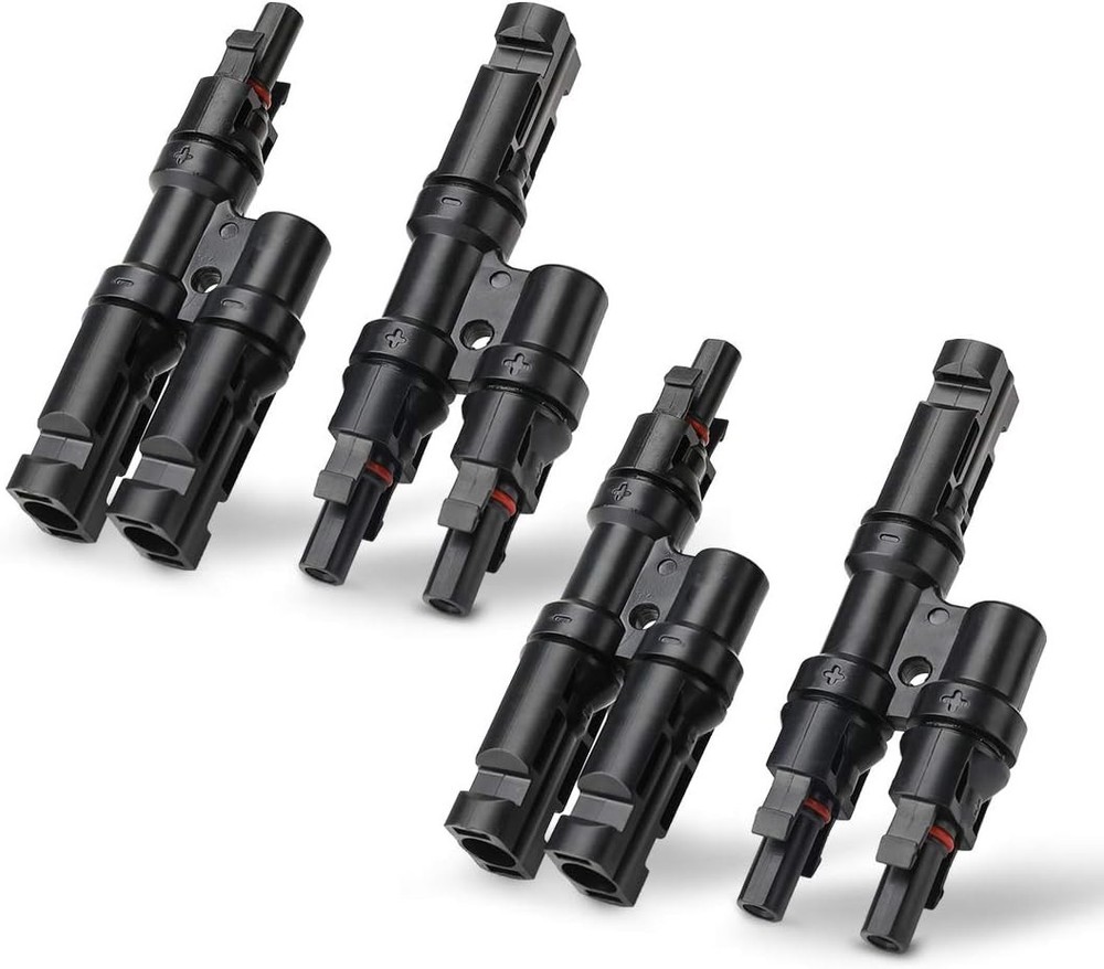 Solar Branch Connectors Y Connector for Parallel Connection Between Solar Pan...