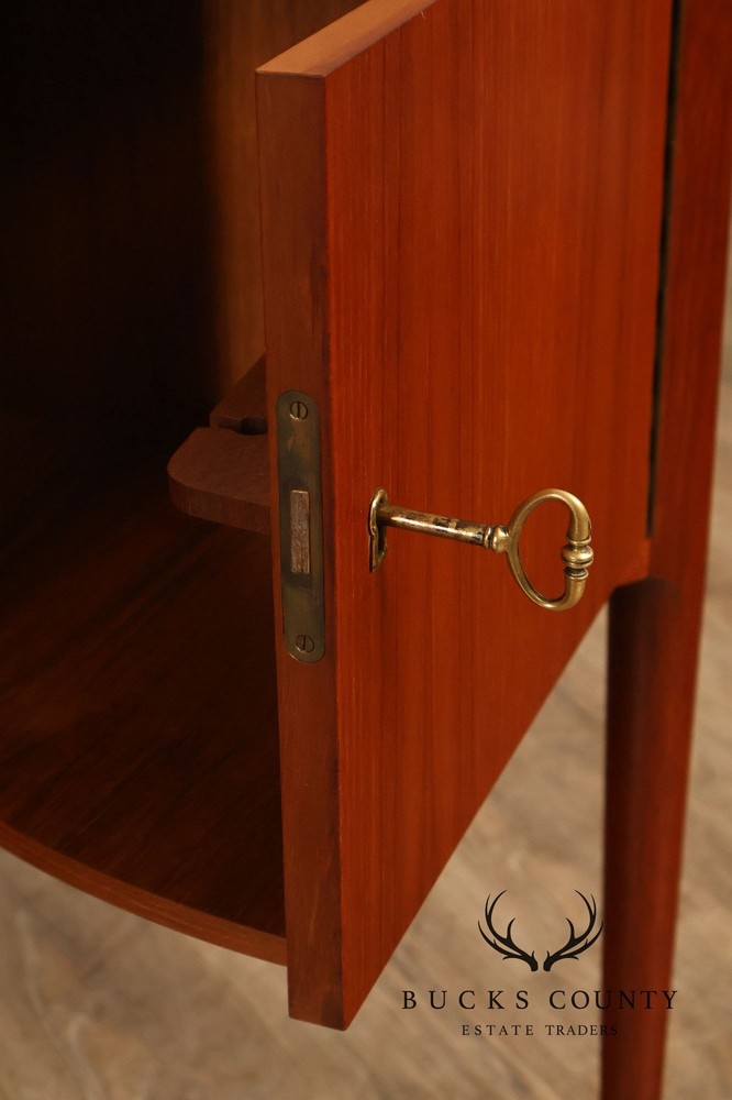 Danish Modern Teak Executive Writing Desk