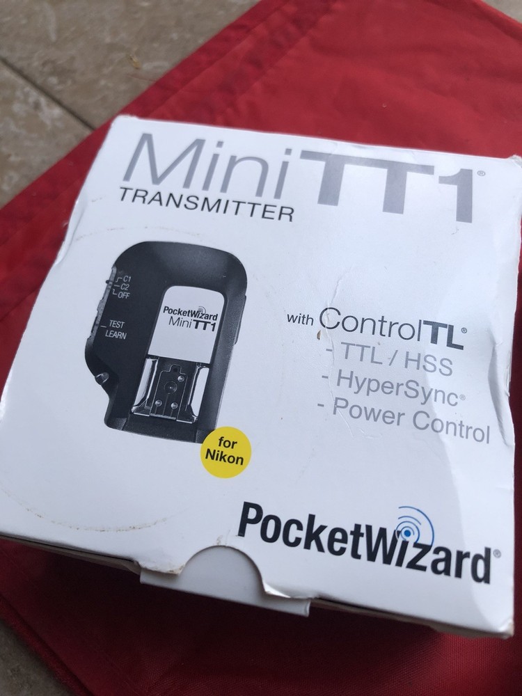 Pocket wizard Plus X Auto Sensing Transceiver And Mini TTI