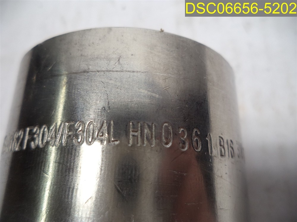 1 1/2" x 3/8" Reducer, Socket Weld 304L SS A/SA182 Pipe Fitting 3M Smith Cooper