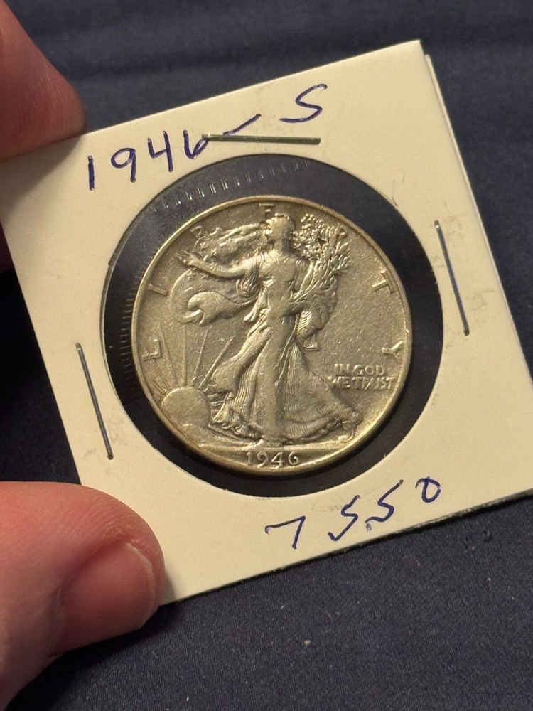 1946 S Walking Liberty Half Dollar