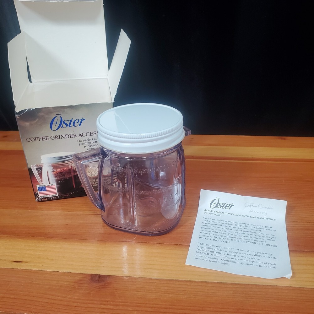 Oster Coffee Grinder Accessory #4937 for Osterizer Blender Open Box Un-used